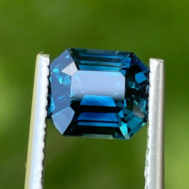 Teal Sapphire l 2.03 Ct l 6.9x6.0x4.5mml Cushion l Natural l Madagascar l Natural Sapphire l Sapphire Ring l Engagement Ring  