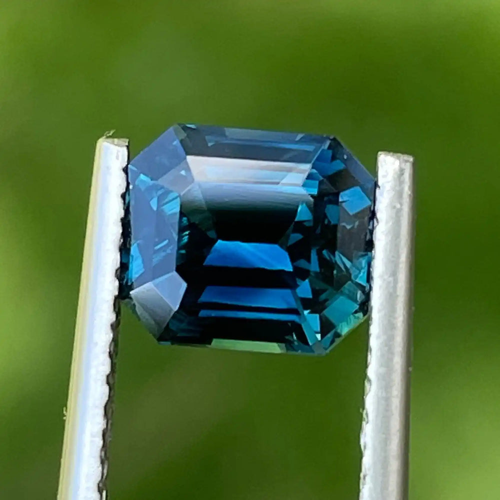 Teal Sapphire l 2.03 Ct l 6.9x6.0x4.5mml Cushion l Natural l Madagascar l Natural Sapphire l Sapphire Ring l Engagement Ring  