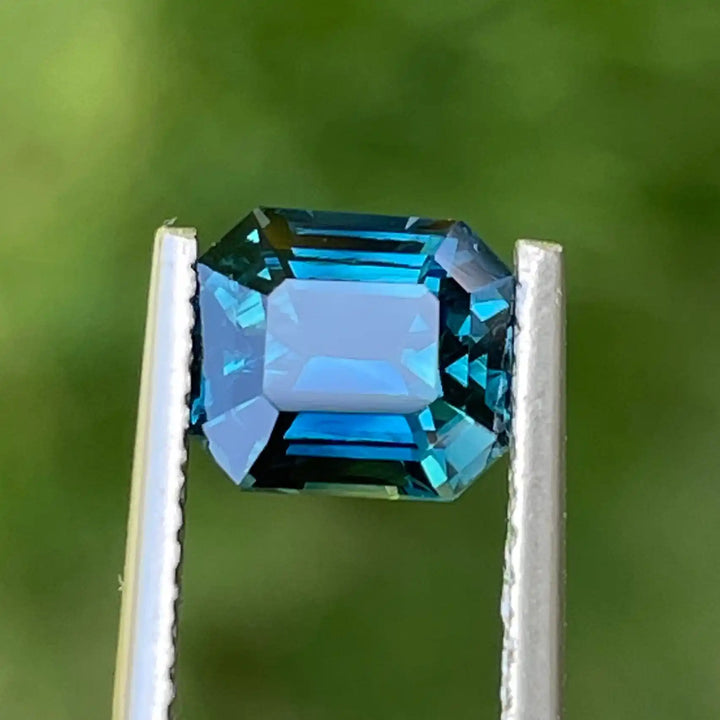 Teal Sapphire l 2.03 Ct l 6.9x6.0x4.5mml Cushion l Natural l Madagascar l Natural Sapphire l Sapphire Ring l Engagement Ring  