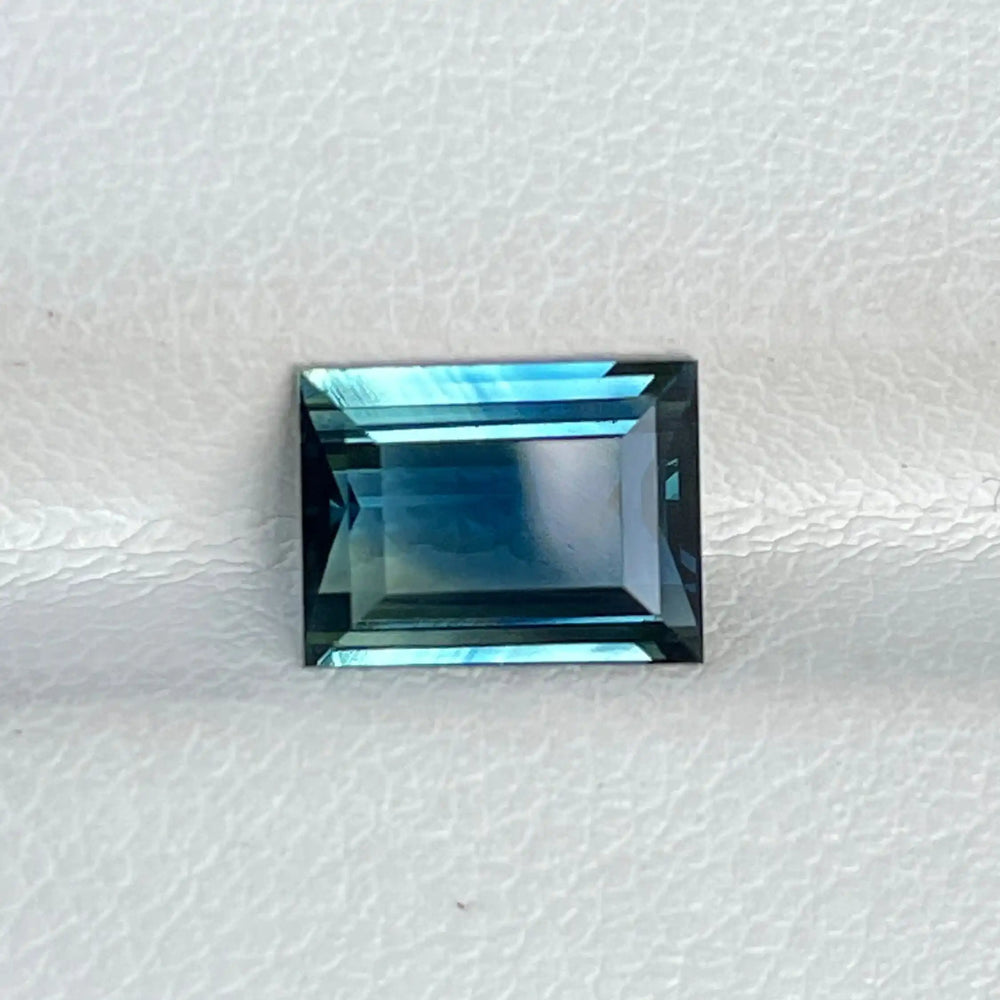 Teal Sapphire l 2.04 CT l 8.3x6.1x3.4mm l Rectangle l  l Fine Sapphires For Bespoke Engagement Ring l Madagascar Origin l Fine Sapphire  