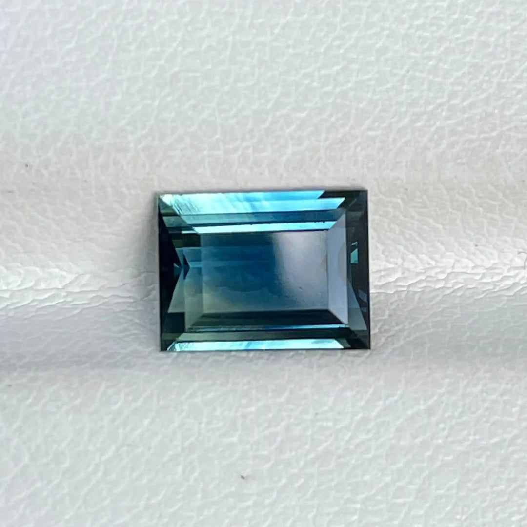 Teal Sapphire l 2.04 CT l 8.3x6.1x3.4mm l Rectangle l  l Fine Sapphires For Bespoke Engagement Ring l Madagascar Origin l Fine Sapphire  