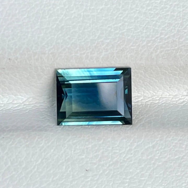 Teal Sapphire l 2.04 CT l 8.3x6.1x3.4mm l Rectangle l  l Fine Sapphires For Bespoke Engagement Ring l Madagascar Origin l Fine Sapphire  