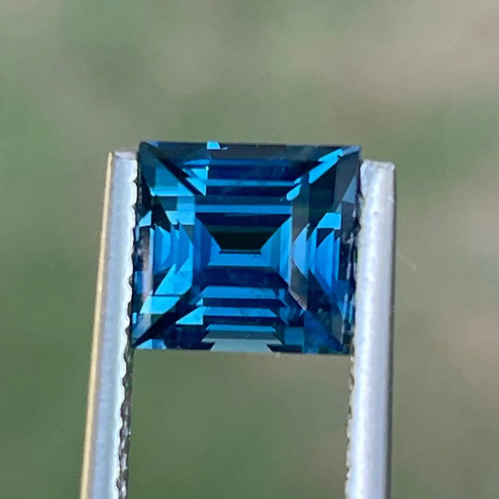 Teal Sapphire l 2.06 Ct l 6.3x5.9x4.6mm l Princess l Heated l Madagascar l Natural Sapphire l Sapphire Ring l Engagement Ring  