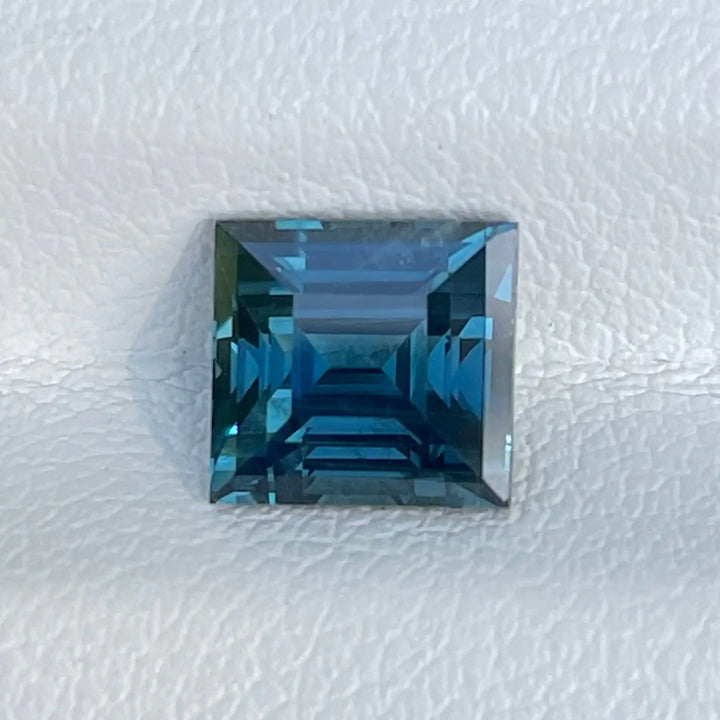 Teal Sapphire l 2.06 Ct l 6.3x5.9x4.6mm l Princess l Heated l Madagascar l Natural Sapphire l Sapphire Ring l Engagement Ring  