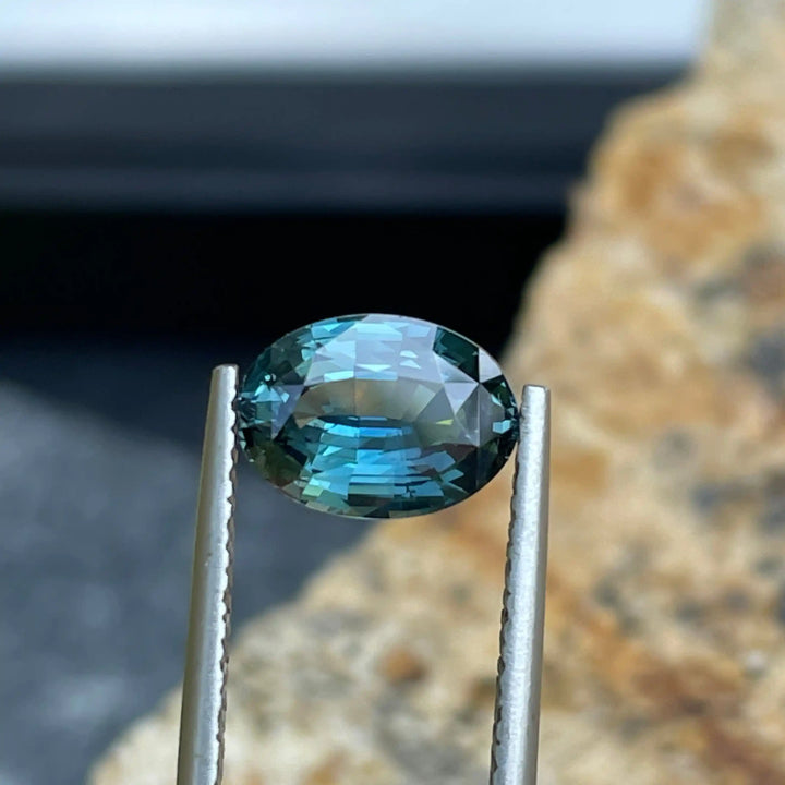 Teal Sapphire l 2.09 CT  GEMSTONES