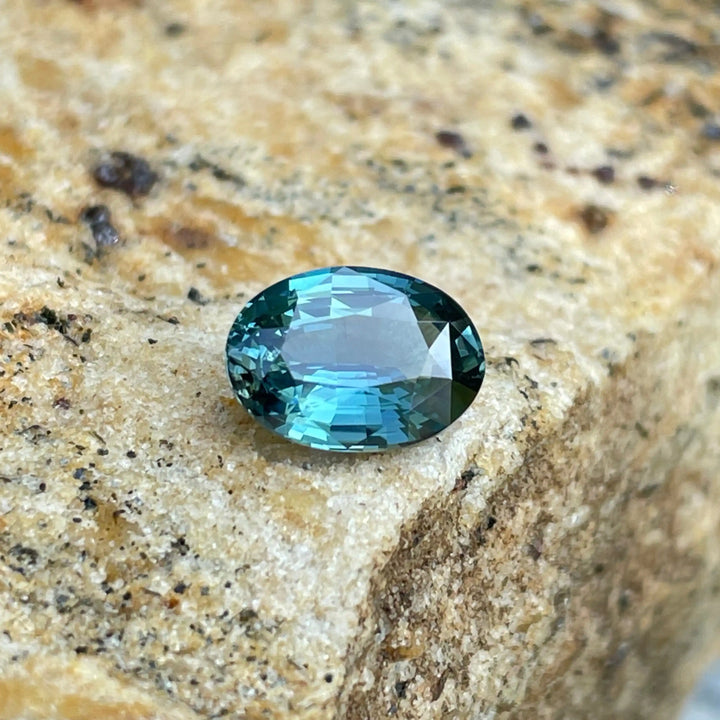 Teal Sapphire l 2.09 CT  GEMSTONES