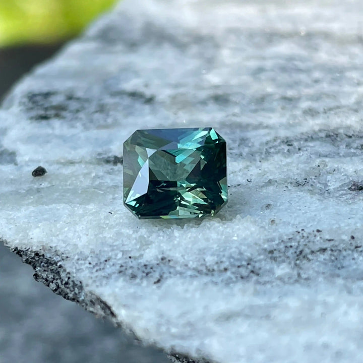 Teal Sapphire l 2.11 CT  GEMSTONES