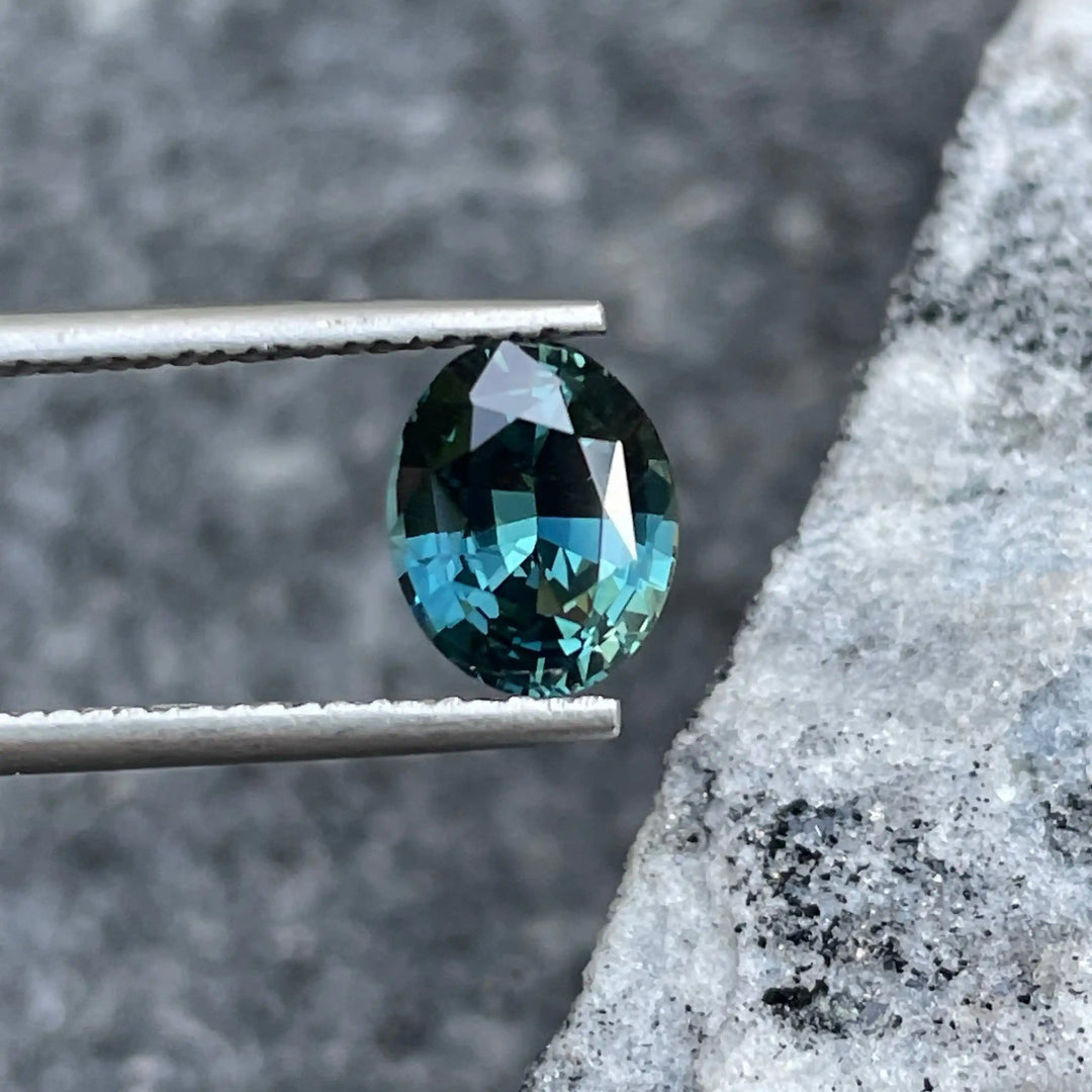 Teal Sapphire l 2.15 CT  GEMSTONES