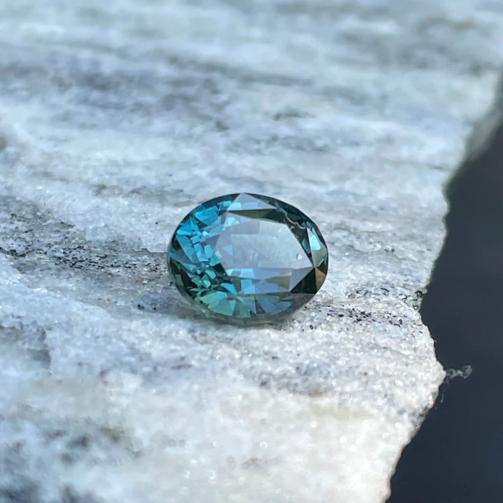 Teal Sapphire l 2.15 CT  GEMSTONES