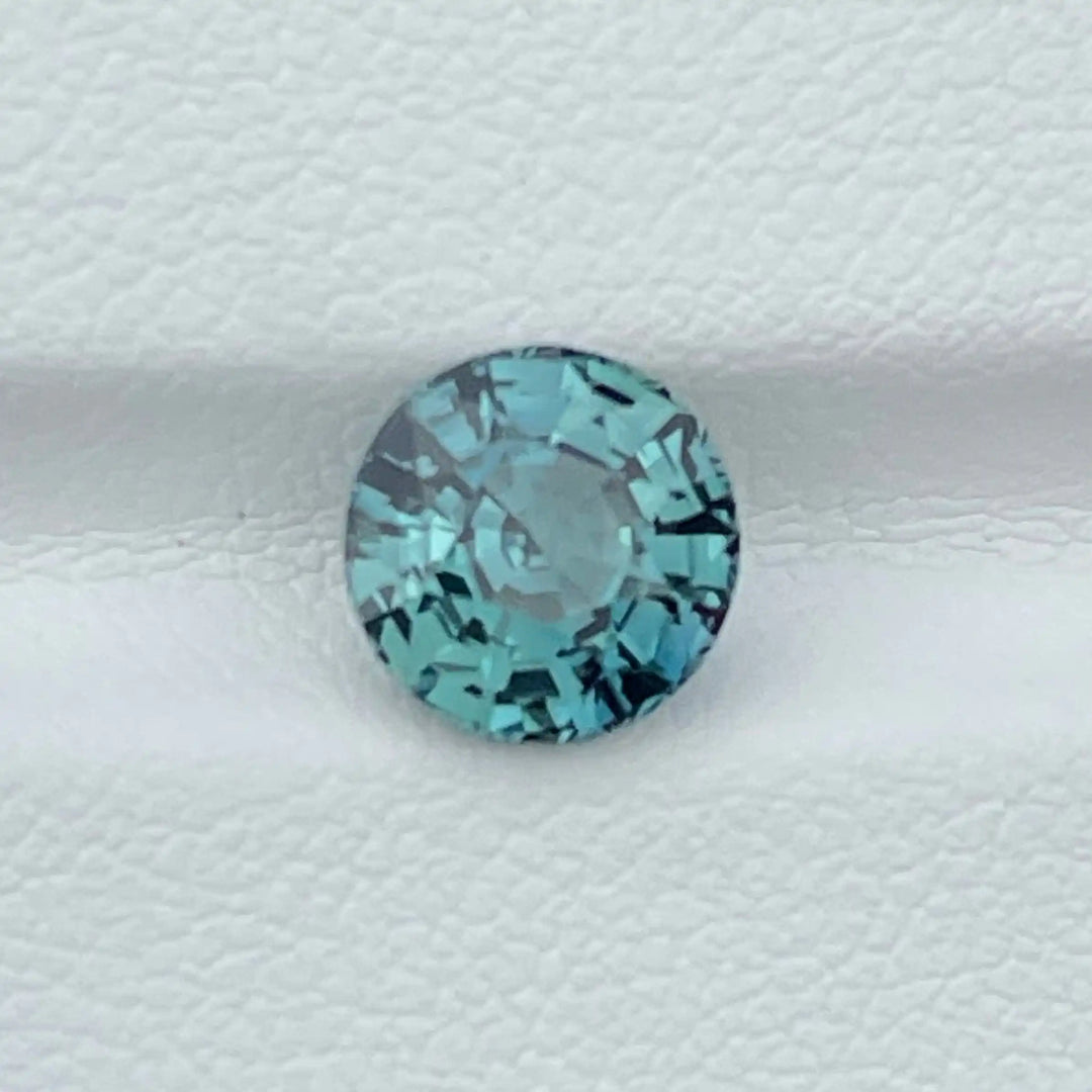 Teal Sapphire l 2.54 Ct l Round Brilliant l 7.7mm x 5.5mm l Round Shaped Sapphires l Fine Sapphire For Engagement Ring l Madagascar  