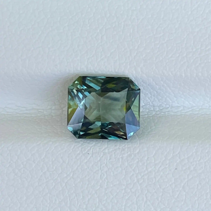 Teal Sapphire l 2.56 Cts l Cushion l 8x6.8x4.4mm l Fine Sapphires l Engagement Ring l Madagascar  