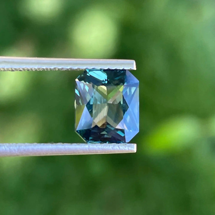 Teal Sapphire l 2.56 Cts l Cushion l 8x6.8x4.4mm l Fine Sapphires l Engagement Ring l Madagascar  