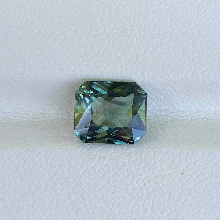 Teal Sapphire l 2.56 Cts l Cushion l 8x6.8x4.4mm l Fine Sapphires l Engagement Ring l Madagascar  