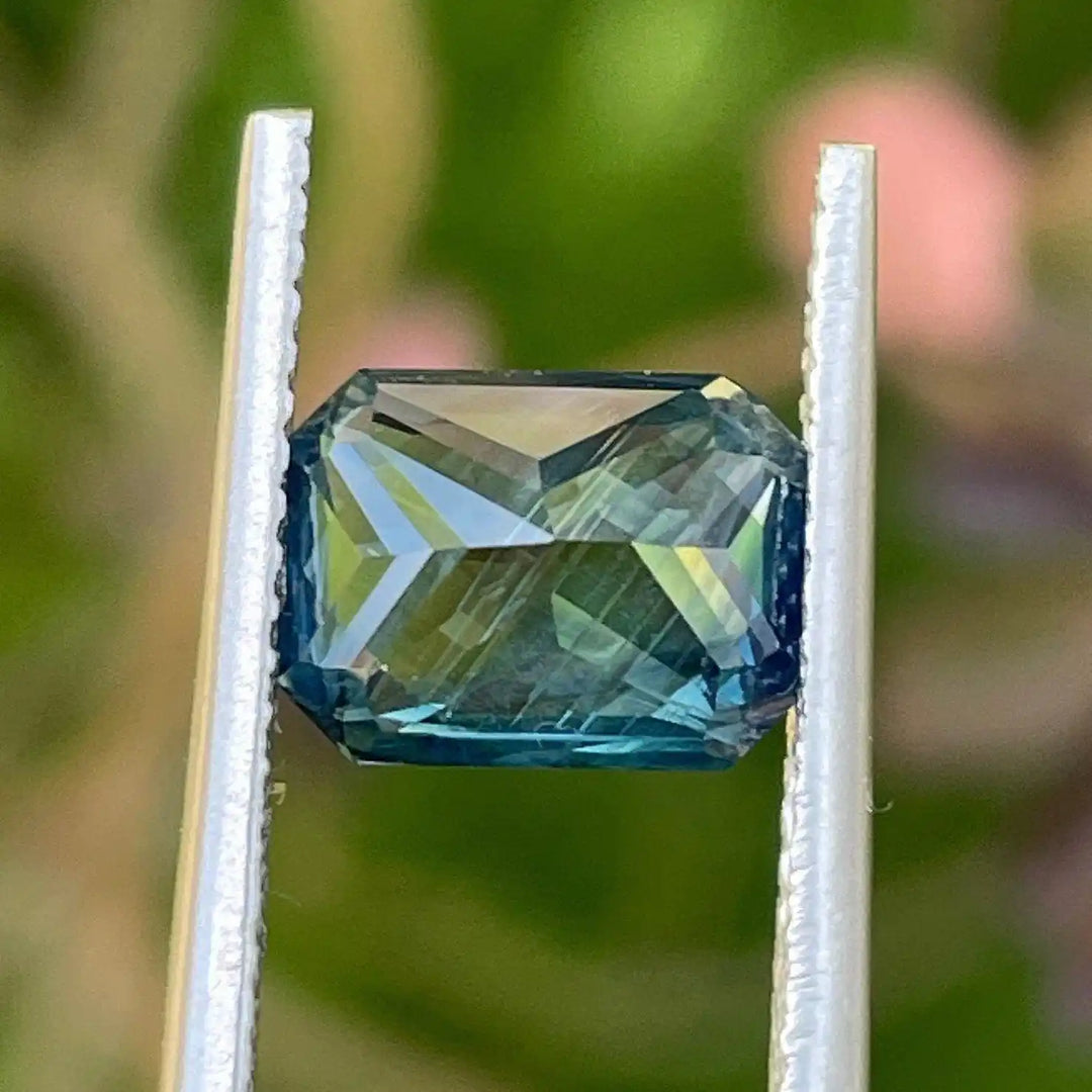 Teal Sapphire l 2.74 Cts l 8.6x6.3x4.9mm l Madagascar l Green Sapphire l Sapphire Ring l Engagement Ring  