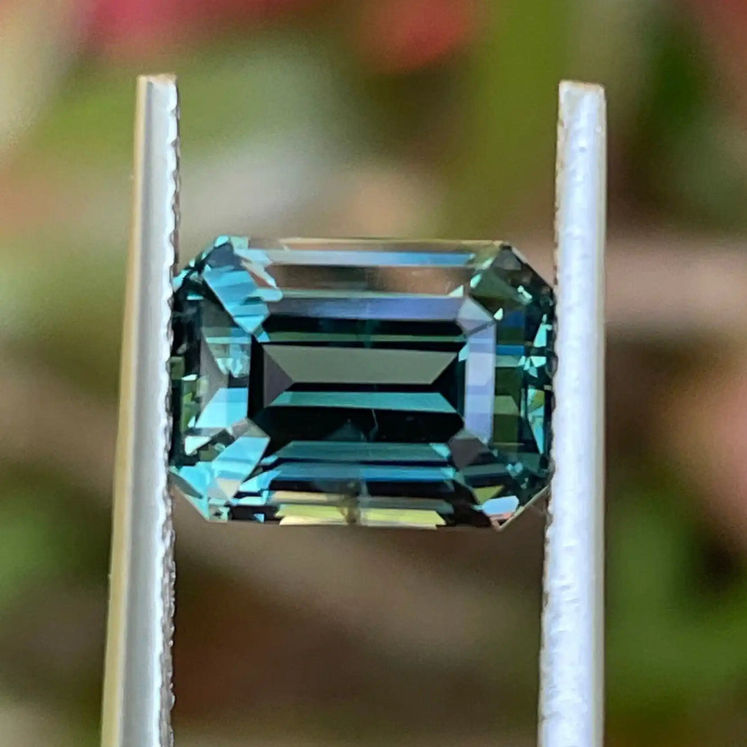 Teal Sapphire l 3.65 Ct l 9.1 x 6.6 x 5.1mm l Emerald l Natural l Madagascar l Natural Sapphire l Sapphire Ring l Engagement Ring  