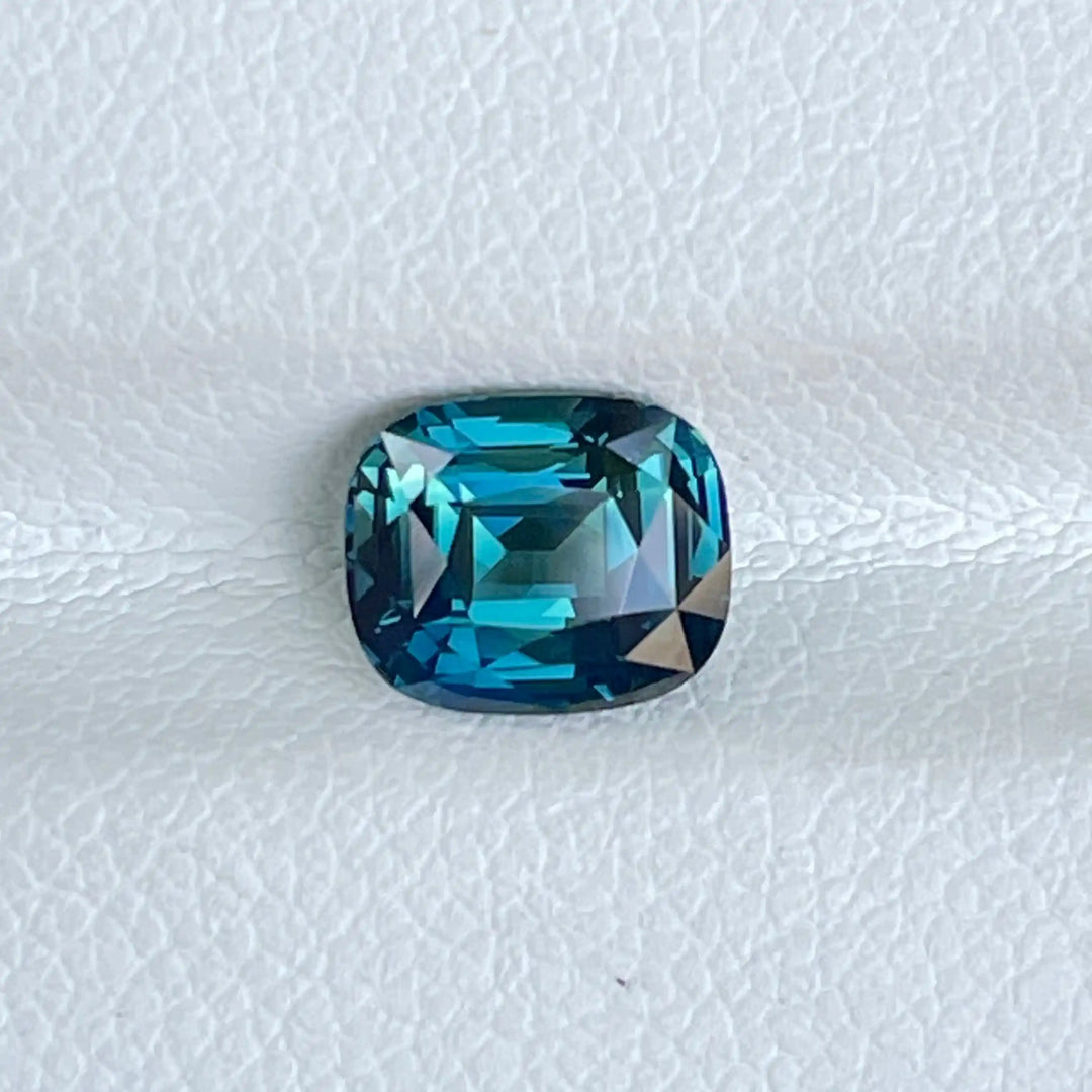 Teal Sapphires 1.65-1.55-1.21-1.85CT 1.65 l 1.55 l 1.21 l 1.85 Ct / Blue l Green / Natural Corundum Sapphire GEMSTONES