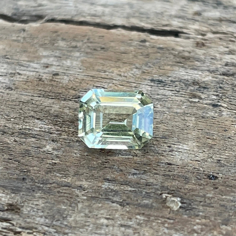 Yellow Sapphire l  0.80 Ct l Radiant l 6.mmx4.8mmx3mm l Madagascar  l Sapphire For Engagement Ring l Natural Sapphires  