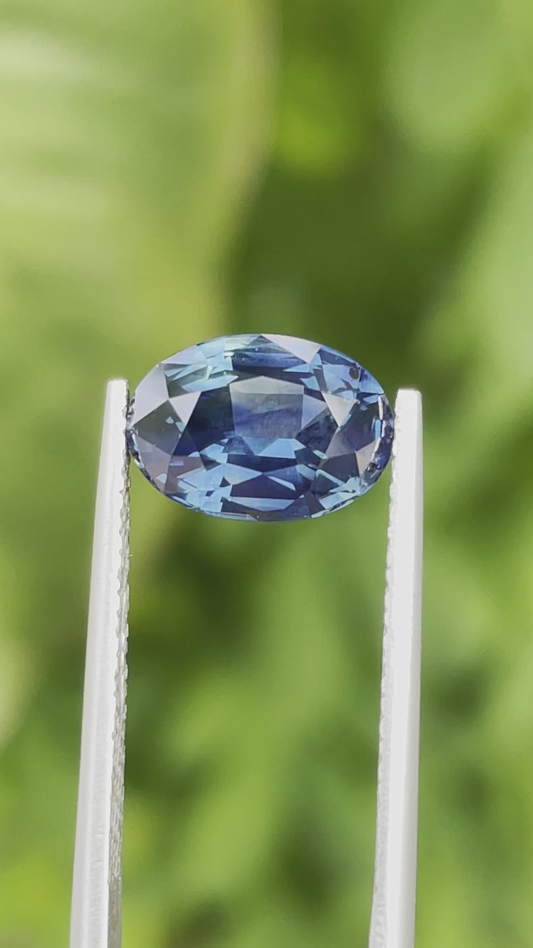 Blue Sapphire (Greenish)  3.18 CT