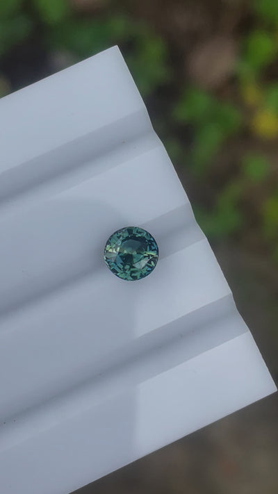 Teal sapphire-1.38-no heat