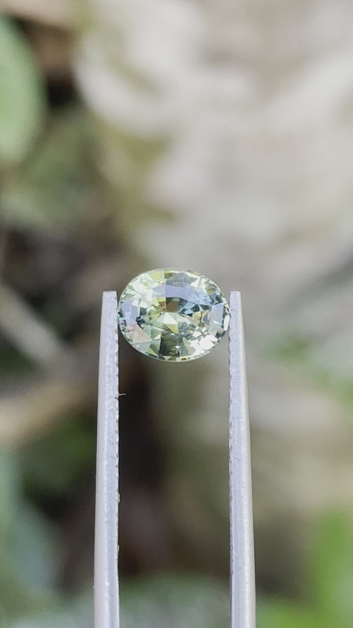 Teal Sapphire 1.71 CT