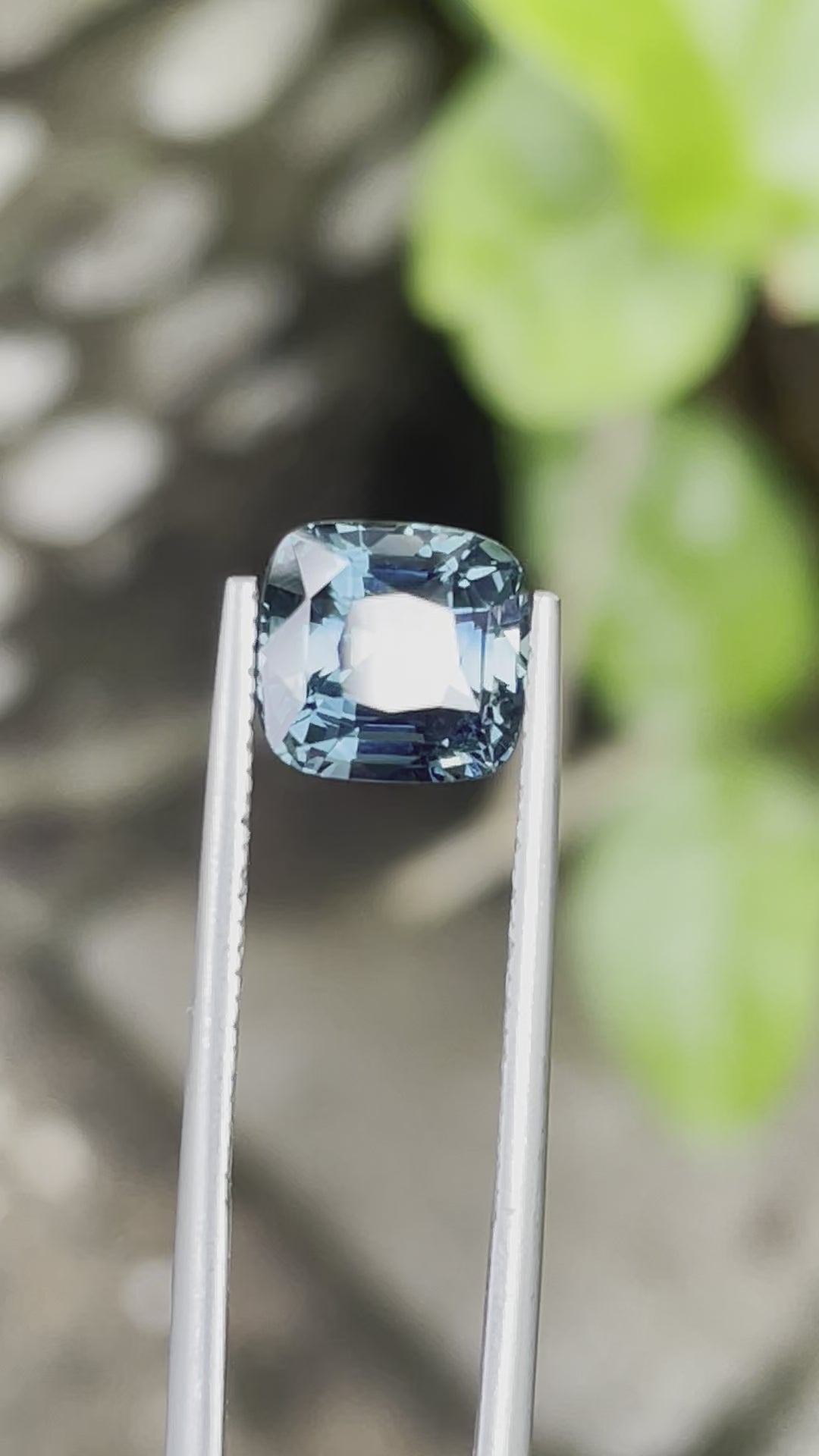 Teal Sapphire - 4.01 CT   - Cushion - 8.1x7.7x6.4mm - Madagascar - Sapphire For Engagement Ring - Natural Sapphires
