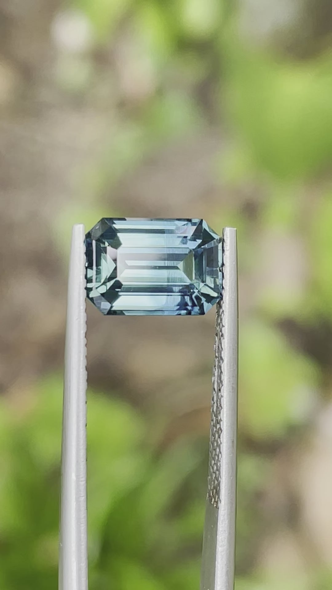 Teal Sapphire - 3.15 CT - Emerald- Madagascar- Fine Sapphire For Bespoke Engagement Ring