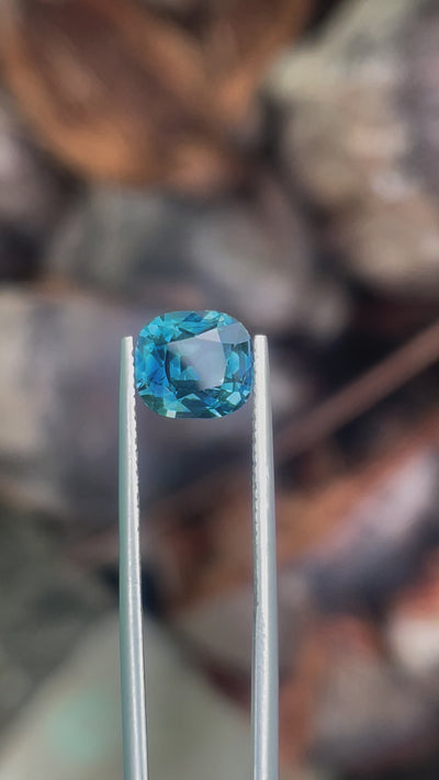 Teal Sapphire | 3.51CT | No Heat