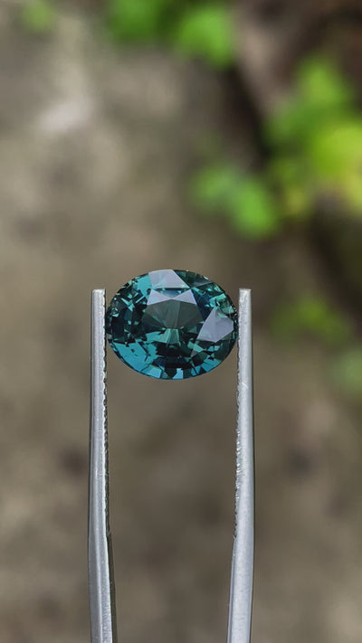 Teal Sapphire | 4.45 CT