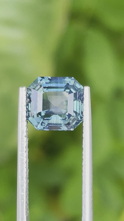 Teal Sapphire 3.66 CT