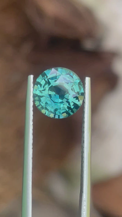 Teal Sapphire | 3.24 CT