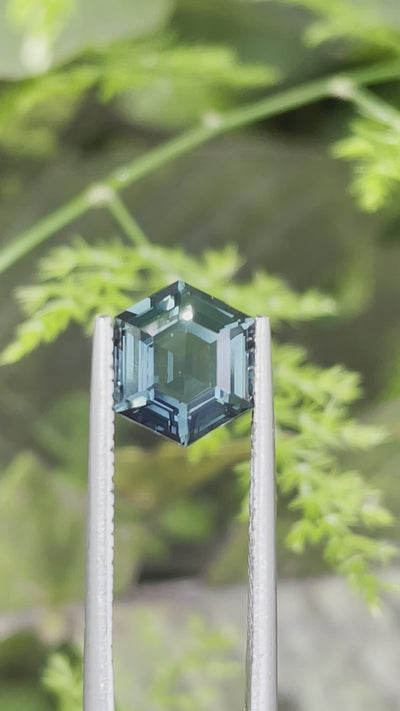 Teal Sapphire 2.63 CT