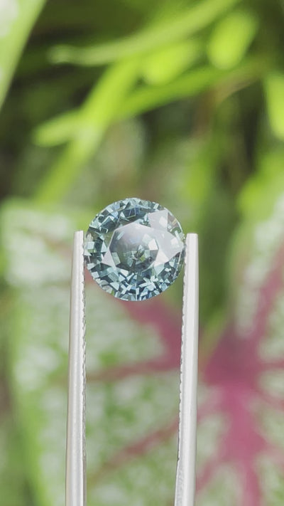 Teal Sapphire 3.58 CT