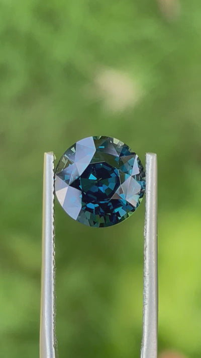 TEAL SAPPHIRE 4.08 CT