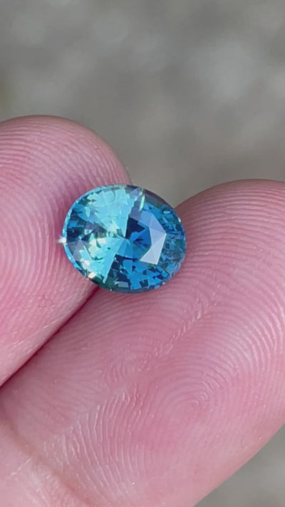 TEAL SAPPHIRE 2.0 CT
