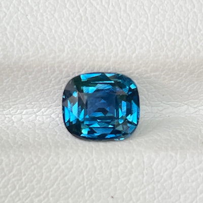 Natural Teal Sapphire For Bespoke Engagement Ring