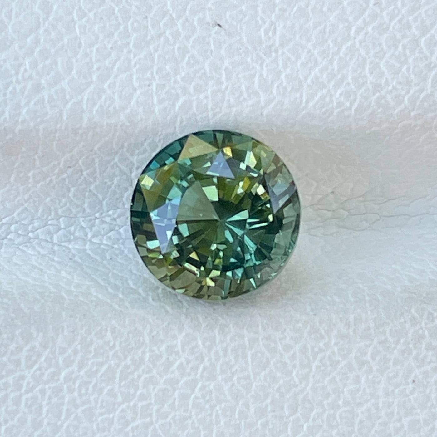 Fine Green Sapphire For Bespoke Engagement Ring