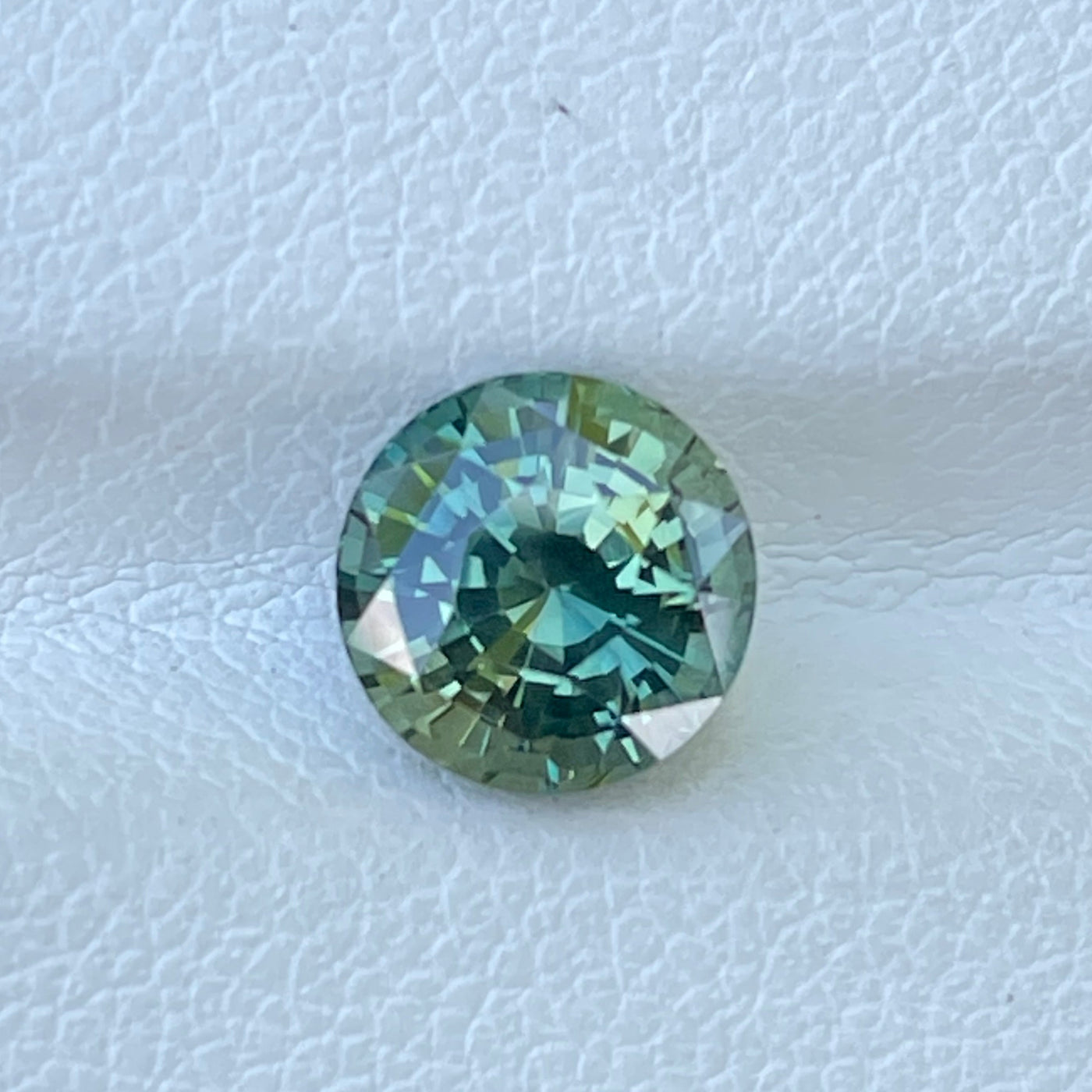 Fine Green Sapphire For Bespoke Engagement Ring