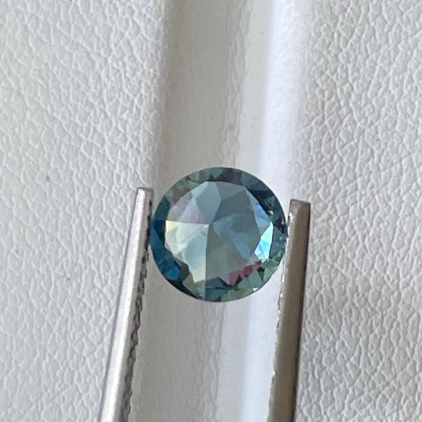 Fine Teal Sapphire For Bespoke Engagement Ring