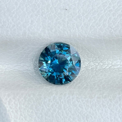 Fine Teal Sapphire For Bespoke Engagement Ring