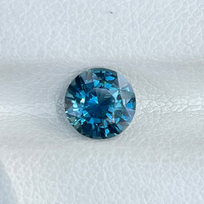 Natural Fine Sapphire Teal Color For Bespoke Engagement Ring 