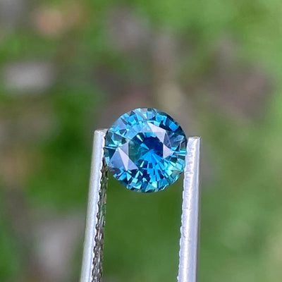 Natural Fine Sapphire Teal Color For Bespoke Engagement Ring 