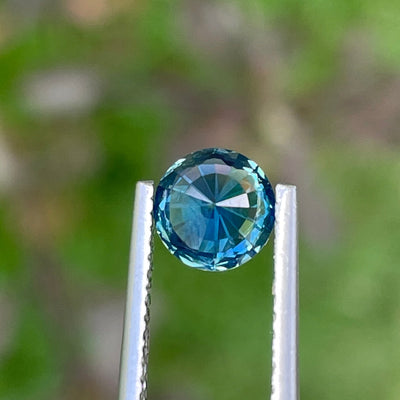 Natural Fine Sapphire Teal Color For Bespoke Engagement Ring 