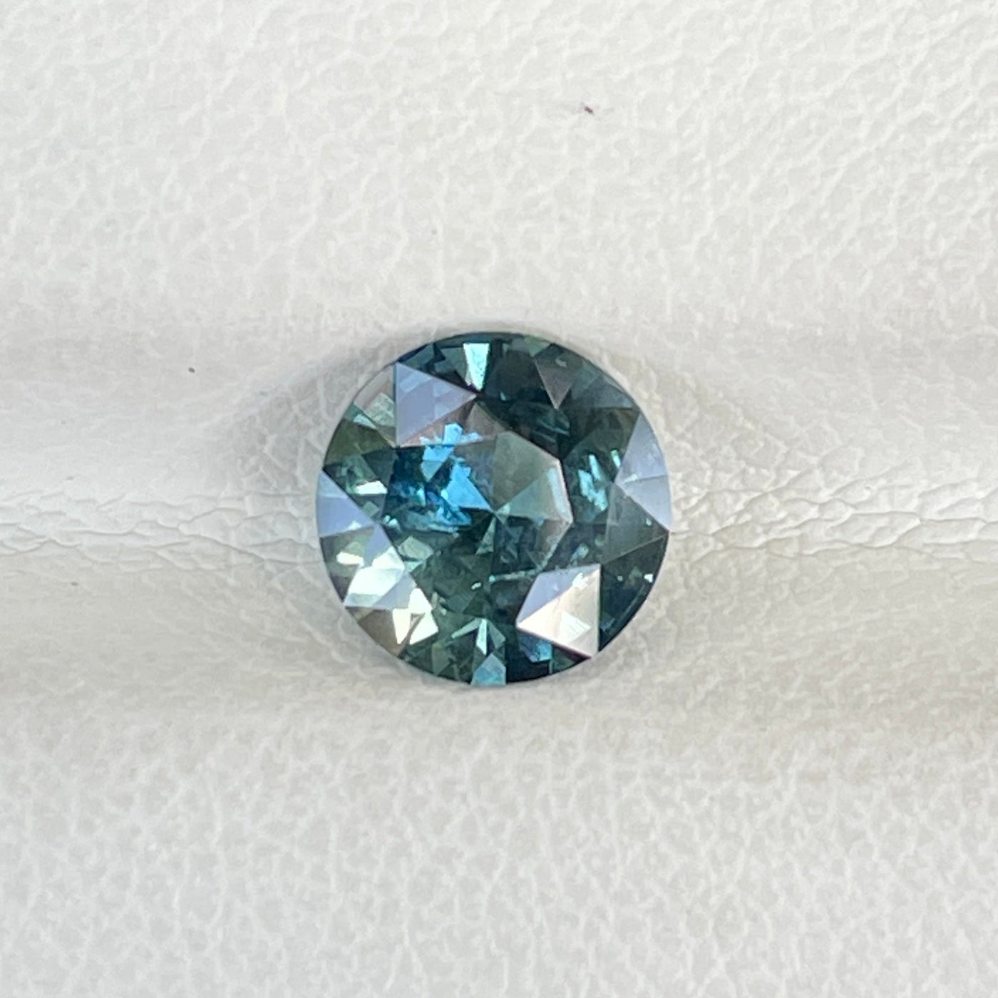 Natural Teal Sapphire For Bespoke Engagament Ring