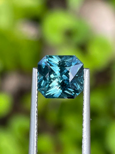 Teal Sapphire 3.17 CT