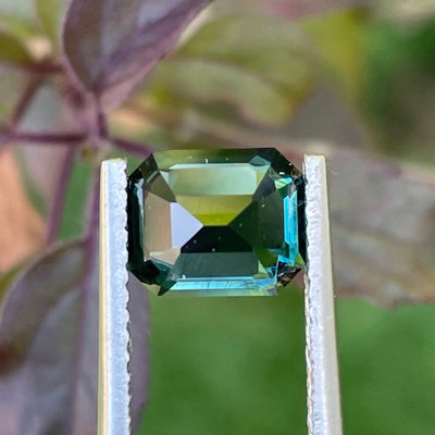 Fine Unheated Teal Sapphire For Bespoke Engagement Ring 