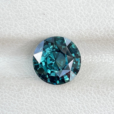 Natural Fine Teal Sapphire For Bespoke Engagement Ring