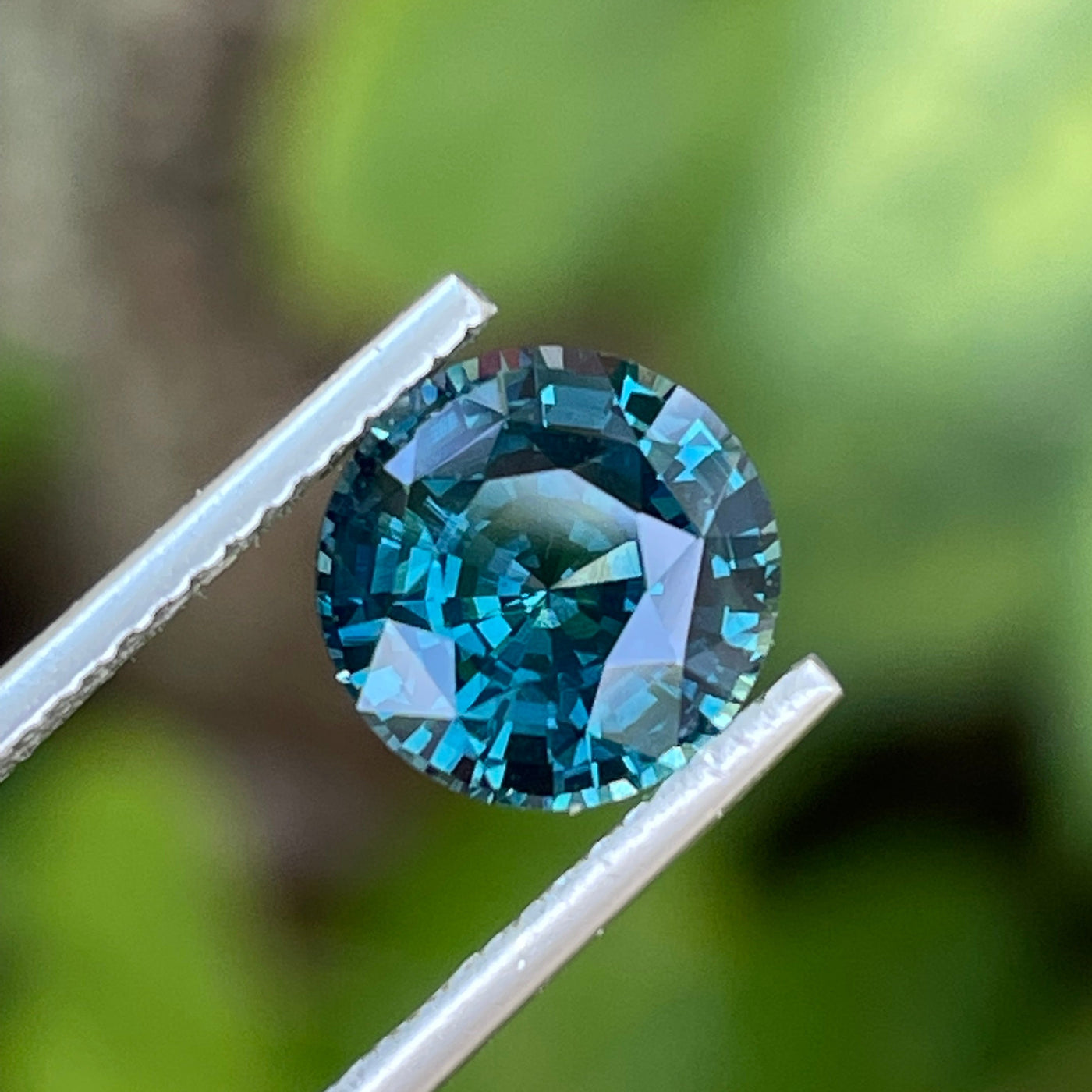 Natural Fine Teal Sapphire For Bespoke Engagement Ring