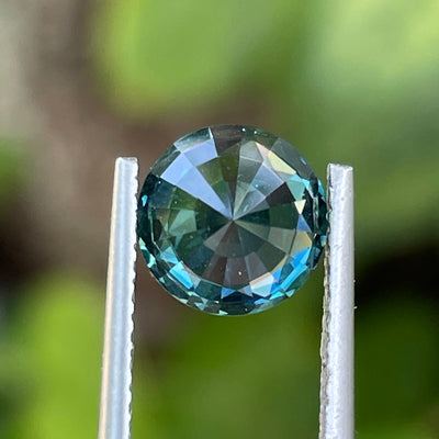 Natural Fine Teal Sapphire For Bespoke Engagement Ring