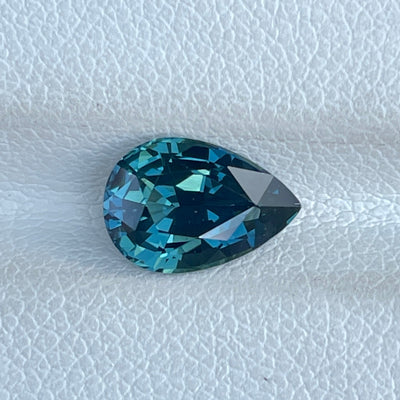 Unheated Teal Sapphire for Bespoke engagement ring for competitive price