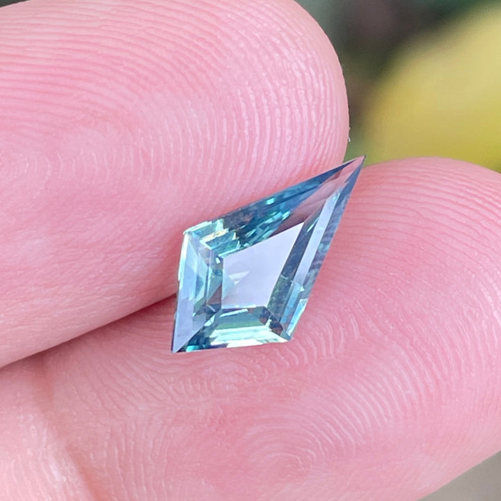 TEAL SAPPHIRE 1.53 CT UNHEATED